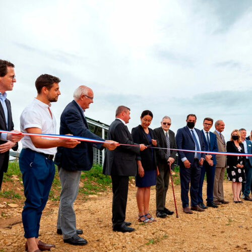 TSE est fier d’inaugurer la 2ème plus grande centrale photovoltaïque de France